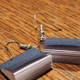 REALISTIC BOOK EARRINGS (PAIR)