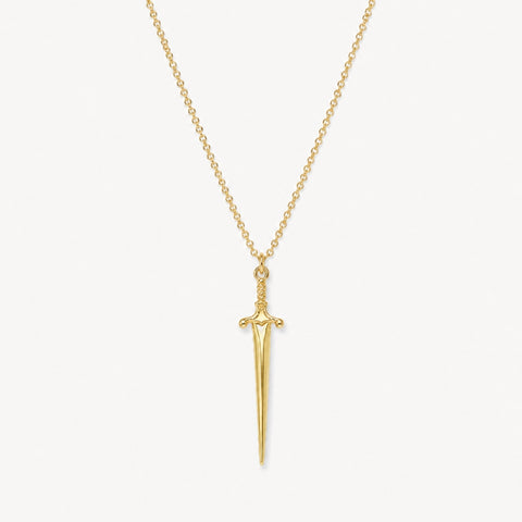 SWORD CHARM NECKLACE (ADJUSTABLE)