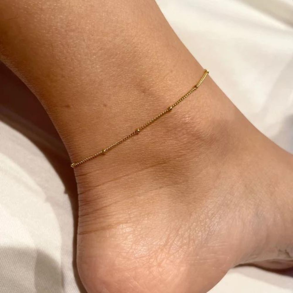 GOLD ANKLET (ADJUSTABLE)