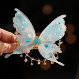 IRIDESCENT BUTTERFLY HAIR CLIP