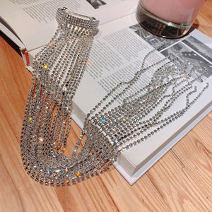 RHINESTONE HAIR TASSEL