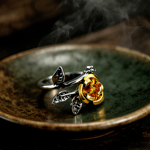 GOTHIC ROSE RING
