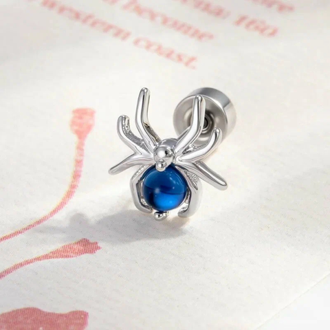 MULTICOLOR SPIDER EARRINGS (PAIR)
