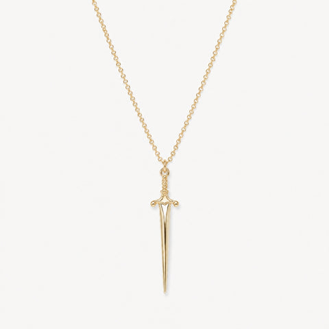 SWORD CHARM NECKLACE (ADJUSTABLE)