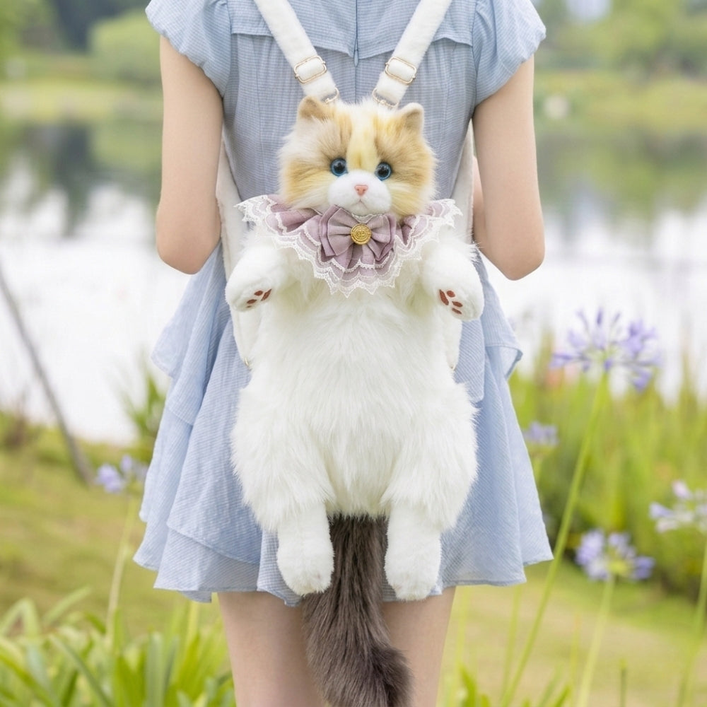 Purrsy™ | Stuffed Cat Bag