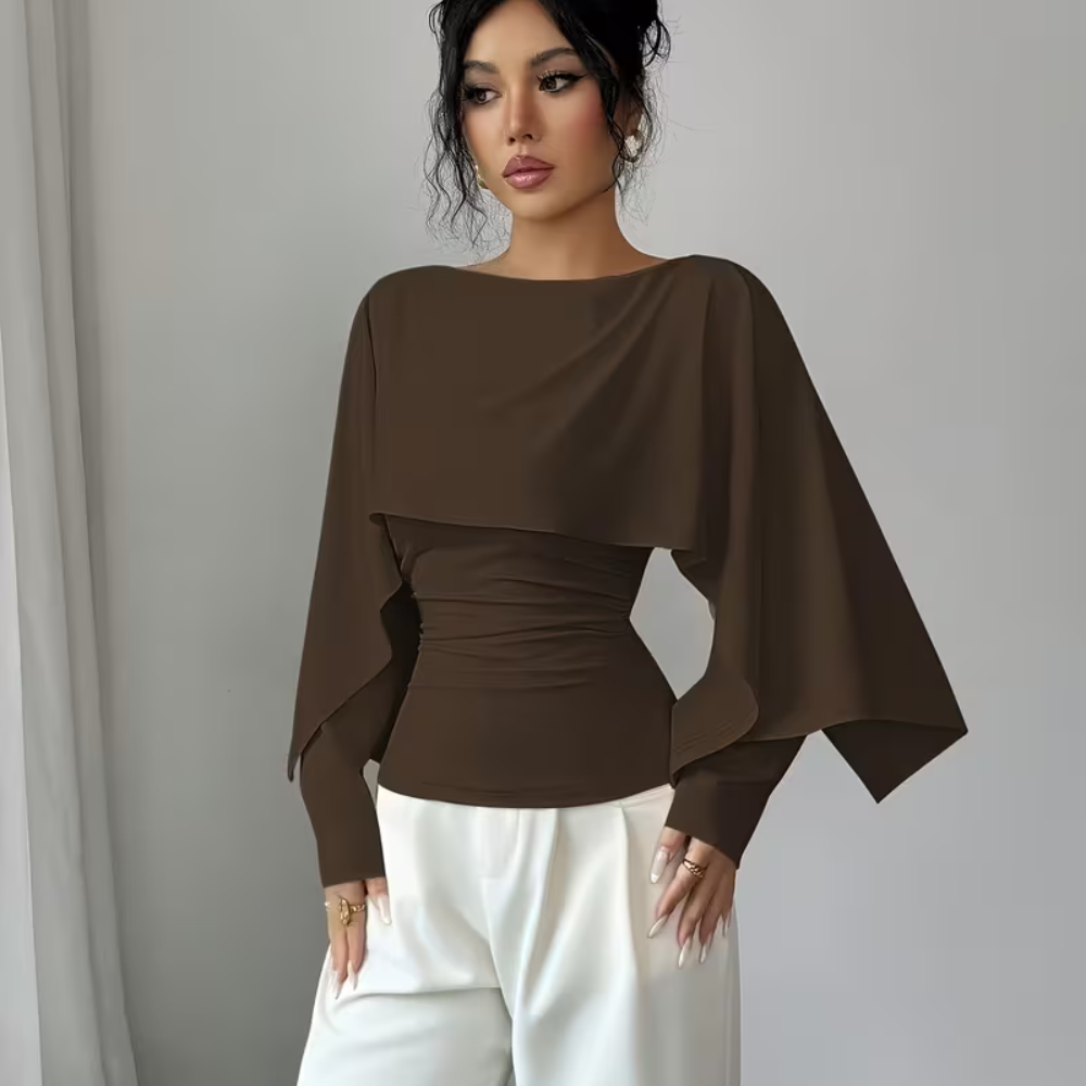 Adelina™ | Cape Overlay Top