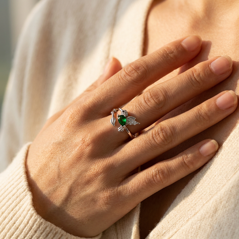 HUMMINGBIRD RING (ADJUSTABLE)