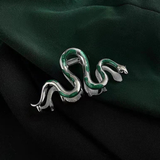 GREEN SNAKE CLAW CLIP