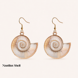 SEASHELL EARRINGS (PAIR)
