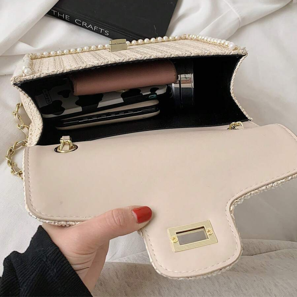 VIVAGLOW™ PEARL BOHO HANDBAG