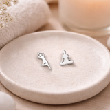 MISMATCHED YOGA EARRINGS (PAIR)