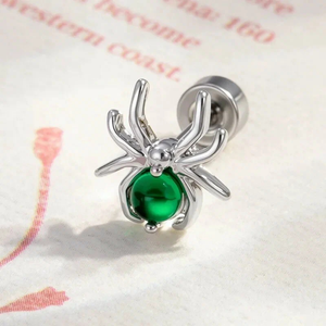 MULTICOLOR SPIDER EARRINGS (PAIR)