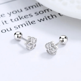 BRIGHT FLOWER STUDS (PAIR)