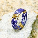 PURPLE PETALS RING