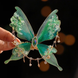IRIDESCENT BUTTERFLY HAIR CLIP