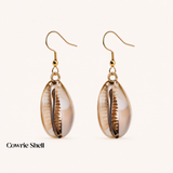 SEASHELL EARRINGS (PAIR)