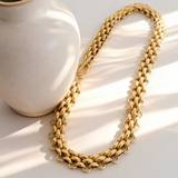 CHUNKY MESH CHAIN NECKLACE