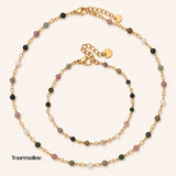 RAW EMERALD GEMSTONE SET