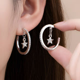 ELEGANT HOOP EARRINGS (PAIR)