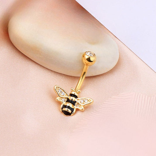 BELLY BUTTON BEE RING