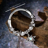 COSMIC LUNAR NOSE RING