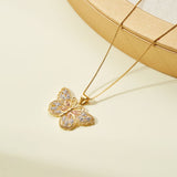 VINTAGE BUTTERFLY NECKLACE