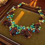 VINTAGE CLUSTER NECKLACE