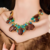 VINTAGE CLUSTER NECKLACE