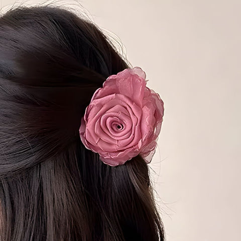 ROSE HAIR CLIP