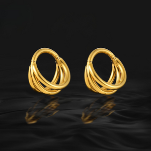 TRIPLE HARMONY HOOPS (PAIR)