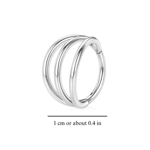 TRIPLE HARMONY HOOPS (PAIR)