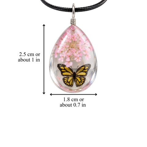 DRIED FLOWERS NECKLACE