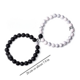 2PCS MAGNETIC COUPLE BRACELETS (ADJUSTABLE)