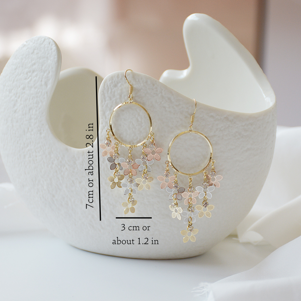 SWEET BLOSSOM EARRINGS (PAIR)