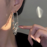 GEOMETRIC TASSEL EARRINGS (PAIR)