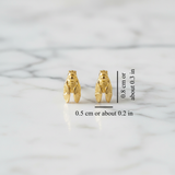 TINY CICADA STUDS (PAIR)