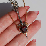 HEART & SWORD NECKLACE