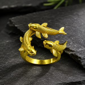 KOI WRAP RING (ADJUSTABLE)