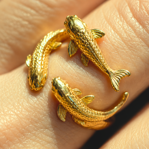 KOI WRAP RING (ADJUSTABLE)