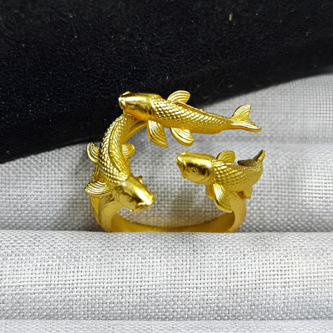 KOI WRAP RING (ADJUSTABLE)