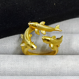 KOI WRAP RING (ADJUSTABLE)