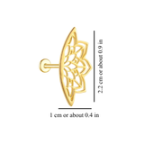 MANDALA HELIX EARRING