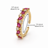 MARQUISE TENNIS RING (ADJUSTABLE)
