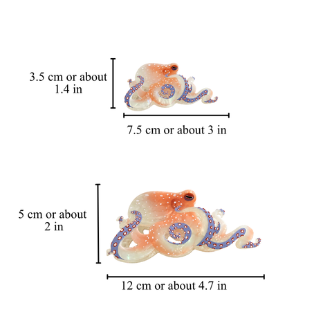 OCTOPUS HAIR CLIPS