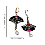 RENAISSANCE FLOWER EARRINGS (PAIR)