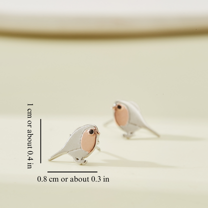 ROBIN STUD EARRINGS (PAIR)