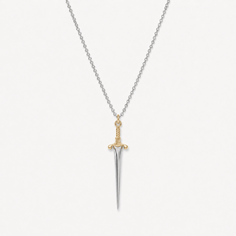 SWORD CHARM NECKLACE (ADJUSTABLE)