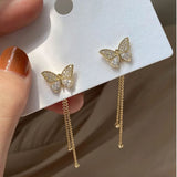 BUTTERFLY EARRINGS (PAIR)