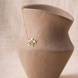 DAINTY TURTLE NECKLACE