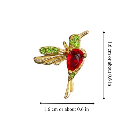 HUMMINGBIRD STUD EARRINGS (PAIR)